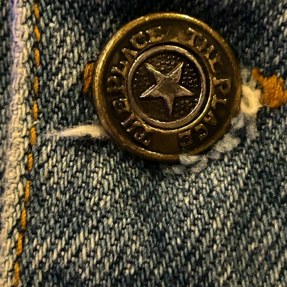 Vintage Dungarees Not So Basic Stuff Button Up Denim Jacket 🪼 - Picture 7 of 8